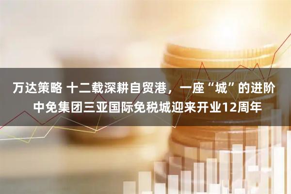 万达策略 十二载深耕自贸港，一座“城”的进阶  中免集团三亚国际免税城迎来开业12周年